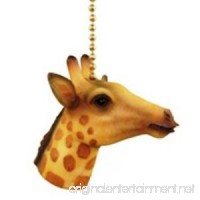 Jungle Safari Giraffe Kids Nursery Ceiling Fan Light Pull chain - B002FPP0AI