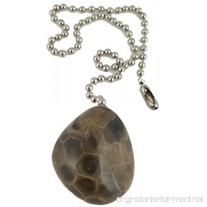 Petoskey Stone Decorative chain pull for fans and lights | Made in Michigan - B077TBN329