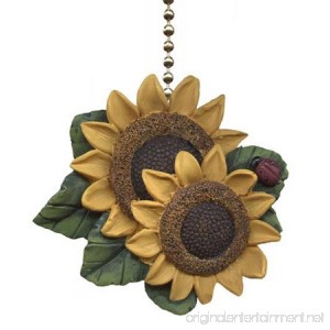 Sunflower Ladybug Floral Kitchen Ceiling Fan Light Pull - B001OLA35G