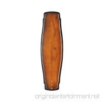 Kichler 371034 Monarch 70-Inch Carved Squared Ceiling Fan Solid Wood Blade Set  Walnut - B00HHF1LFE