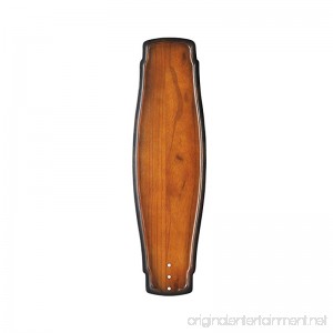 Kichler 371034 Monarch 70-Inch Carved Squared Ceiling Fan Solid Wood Blade Set Walnut - B00HHF1LFE