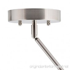 Grazia 20 inch 3 Light Drum Chandelier Ceiling Light - Brushed Nickel - Linea di Liara LL-P117-BN - B00HYZALR6