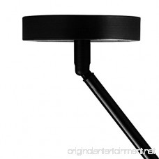 Industrial Pendant Light - 18-Light Adjustable Metal Sputnik Chandelier - Black - B071K3NQ41
