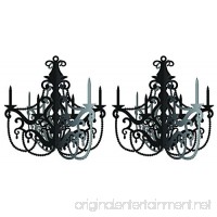 Party in Paris Hanging Chandelier - 2 Pack - B01M2BYQND