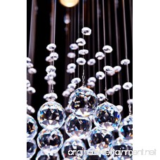 Saint Mossi K9 Crystal Rain Drop Chandelier Modern & Contemporary Ceiling Pendant Light H22 X W16 X L16 - B010077P3C