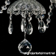 Starthi Mini Crystal Chandelier 4-Light Antique Small Pendant Chandelier Ceiling Light - B0761NFMXW
