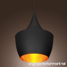 60W Pendant Light in Black Shade Modern/Comtemporary Pendant Light Fit for Li... - B00E8CXRTC
