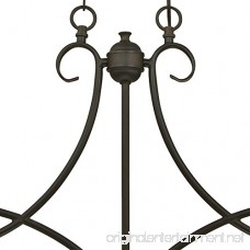 6305900 Dunmore Two-Light Indoor Island Pendant Oil Rubbed Bronze Finish with Frosted Glass - B01LSAMTHM