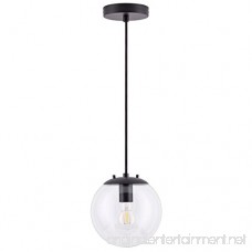 Sferra LED Industrial Kitchen Pendant Light – Black Fixture - Linea di Liara LL-P201-BLK - B06Y23LQYH