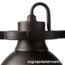 Stone & Beam Emmons Triple Pendant with Bulbs 8.25-56.25 H Oil-Rubbed Bronze - B071S5RLR6