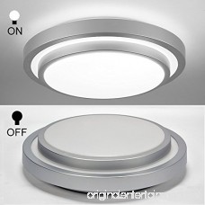 AFSEMOS 8.3-inch LED Flush Mount Ceiling Light 12W 960LM 80W Incandescent (22W Fluorescent) Bulbs Equivalent Round Flush Mount Lighting LED Ceiling Light for Kitchen Bathroom Dining Room - B07BVNF4GB