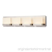 Alberson Collection 4-Light Brushed Nickel LED Bath Bar Light - B01GDPMNAK