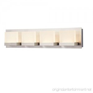 Alberson Collection 4-Light Brushed Nickel LED Bath Bar Light - B01GDPMNAK