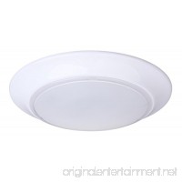 CORAMDEO 7.5 Inch LED Flush Mount Ceiling Light Fixture  11.5W Replace 75W  800 Lumen  Dimmable  ETL/ES Rated - B074QL65DP