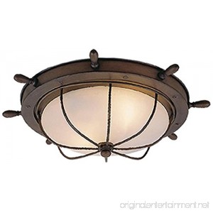 Vaxcel OF25515RC Orleans 15-Inch Outdoor Ceiling Light Antique Red Copper - B00D3MQH40