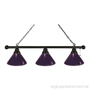 Purple 3 Shade Billiard Light - B00U6FU7EI