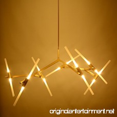 CEENWE Astral Agnes Chandelier (14 Lights Brass) - B0767HRCSY