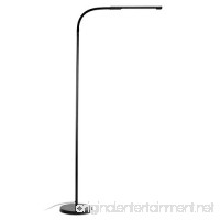 Byingo 12W Dimmable Touch Sensor Switch LED Reading Floor Lamp - Modern Simplicity Style - 4 Color Modes Stepless Dimming - Fully Adjustable Long Gooseneck  for Sofa/Desk Reading  Living Room  Bedroom - B078W389WJ
