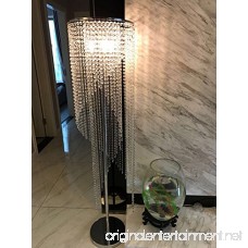 Surpars House Raindrop Crystal Floor Lamp Chrome Finish - B073TWK8T8