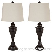 Ashley Furniture Signature Design - Darlita Table Lamps Set of 2 - Contemporary - Bronze Finish - B01G7T56O2