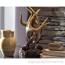 Ashley Furniture Signature Design - Derek Antler Table Lamps - Mountain Style Shades - Set of 2 - Natural Finish - B0019AFE7E