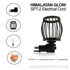 Himalayan Glow 1804 Natural Salt Lamp Wall Plug in 360 Rotatable Framed Night Light by WBM - B06Y2ZPCDG