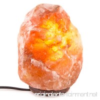 INVITING HOMES 6-7 lbs  6 to 8 inch Himalayan Natural Salt Lamp On Wooden Base with Bulb and Cord - B01AS6E74A