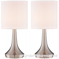 Zofia 13"H Metal Touch Accent Table Lamps Set of 2 - B01F053VE6