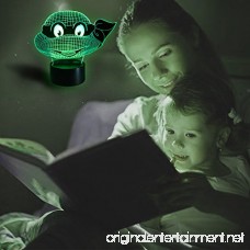 3D LED Night Light Touch Table Desk Optical Illusion Lamp 7 Colors Changing Lights Boys Girls Birthday Gift (Ninja Turtles) - B07BCKD6BB
