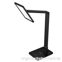 AUKEY Desk Light  Rotatable Table Lamp with Extra-Large LED Panel  Dimmable Brightness  USB Charging Port  Memory Function  Touch Sensor & Sleep Mode - B01M8JWRSU