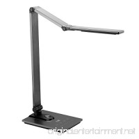 LE LED Dimmable Desk Lamp  Metal Table Light with Touch Control Reading Working Lamp with 5V/2A USB Charging Port  3-level Eye-Caring Modes Adjustable  Memory Function  Perfect for Home Office Hotel - B075F29TG3