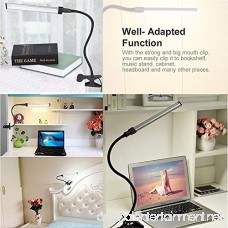 LED Clip Lamp Portable Lighting Eye-Care Clip Desk Light Powered by USB ( Clip-On Light )-Black Color - B01LWJ0Z7P