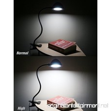 LED Clip on Desk Lamp - PREMIUM 18 Clip Lamp/USB Adapter Included/Two Modes Brightness - B01L4BL0E8