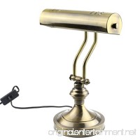 RUDY Piano Desk Lamp 15H Brushed Gold Finish - Elegant Home Accent and Perfect Gift SL003A - B01IJG87FG