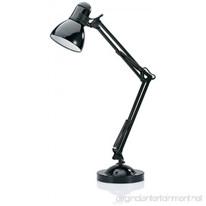 V-LIGHT Architect Style CFL Desk Lamp with Adjustable Arms and Heavy Duty Weighted Base (VS100502BC) - B00UV41WY8