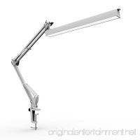 YOUKOYI A16 LED Desk Lamp  Swing Arm Architect Lamp  Drafting Table Lamp Clamp  Can be Power by USB  Eye-caring  3 Level Dimmer  White - B01EWKXHZS