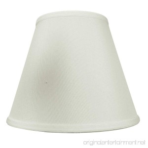 5x10x8 Light Oatmeal Shantung Lampshade By Home Concept - Perfect for small table lamps desk lamps and accent lights -Medium Off-White - B00X4P1JDK