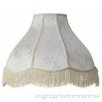 Cream Scallop Dome Lamp Shade 6x17x12x11 (Spider) - B0000DI2PL