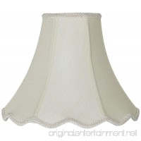 Imperial Creme Scallop Bell Lamp Shade 5x12x10 (Spider) - B005K8LCV8