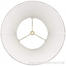 Pewter Gray Bell Lamp Shade 7x12x9 (Spider) - B00YEG0NDK