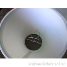 Urbanest 1100327 Mini Chandelier Lamp Shades 6-inch Cotton Hardback Clip On Eggshell - B00E5MG0ZI