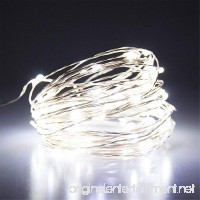 5M 50LED Outdoor Christmas Fairy Lights Cool White Warm White Copper Wire LED Starry Lights Fairy LED String Light Decoration DC 12V (1PCS) (Color : Warm White) - B07FF7N6N6