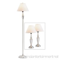 Contemporary Floor and Table Lamp Set - B000MBR8NO