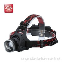 Durapower Headlamp Super Bright 2 Modes Led Headlamp with Zoomable Focusing and Adjustable Lighting Angle and Water Resistant Function Include 3 AAA Batteries - B06ZZBXV4P