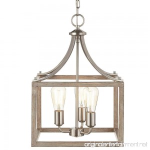 Home Decorators Collection 7948HDC Pendant 3 light Boswell Nickel Painted Weathered lamp - B07D6CNMQV