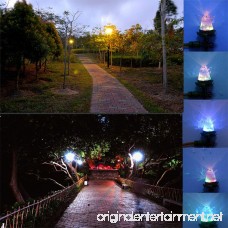 Ocamo Sprayer LED Colourful Luminous Lawn Spray Head Sprayer Light Decoration 2PCS - B07FND3N2Q