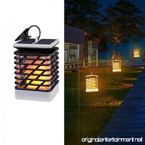 Solar Lights Outdoor Powered Lantern Hanging Lamp For Pathway Garden Deck Christmas (1PCS) - B07FF3NH2X