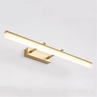 9W 15.7inches Gold Plated LED Picture Light Antique Wall Mount Over Mirror Light Led Cabinet Lamp (3000-3500K Warm White) - B07DW2G5SD