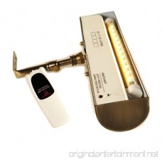 Concept Lighting 105L Cordless LED Picture Light 11.5-Inch Satin Nickel - B00APYSHBK
