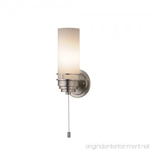 Contemporary Single-Light Sconce with Pull-Chain Switch - B004S66UR4